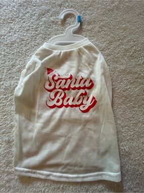 Small Santa Baby Pet Tee